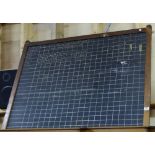 Large Pine Framed Black Board, 48”wide