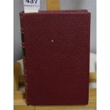 W.B. Yeats, Collected Plays, 1966, red calf binding