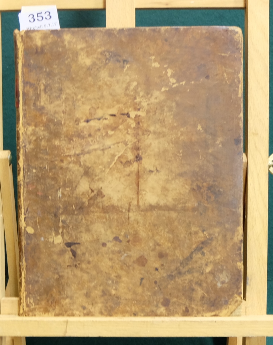 Poems of Mr Gray, 1768, small folio, calf binding, first appearance of “Gray’s Elegy written in a