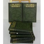 8 Volumes “The Horse, Its Treatment In Health & Disease”, 1906, with illustrations (worn)