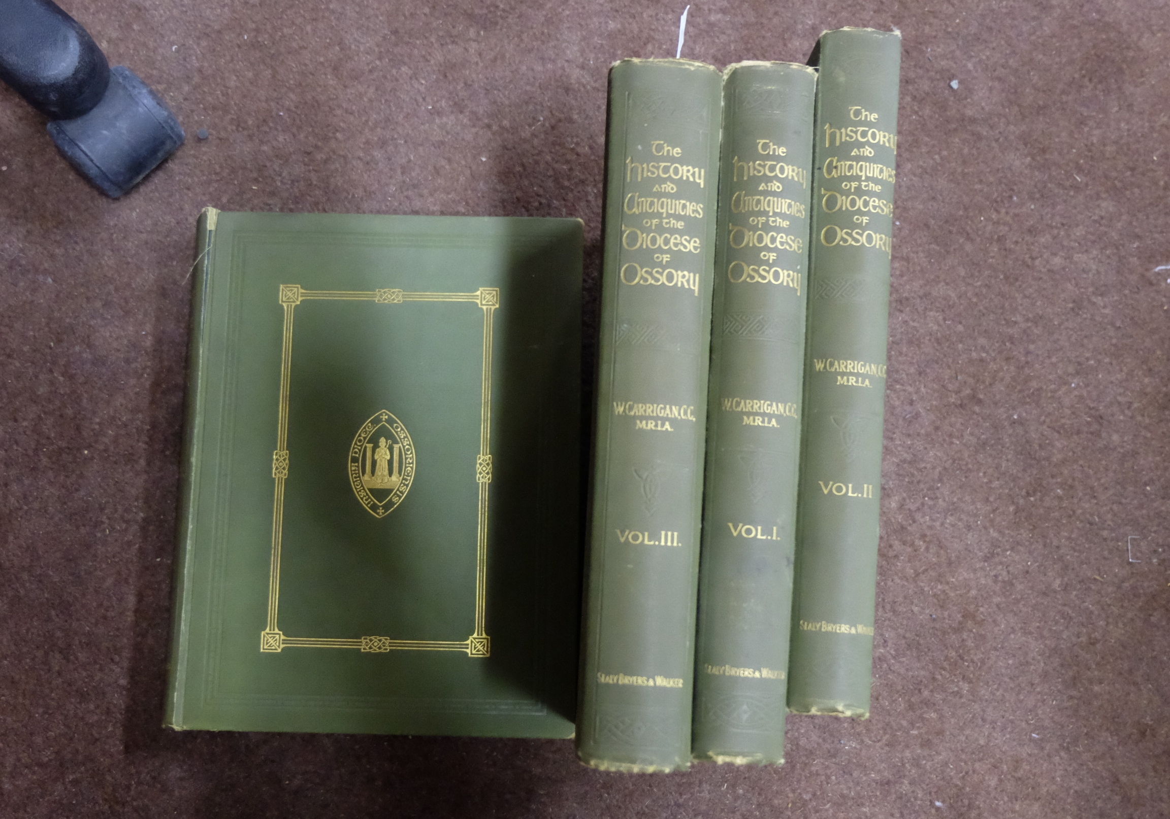 Rev William Carrigan, The History and Antiquities of the Diocese of Ossory, 1905 1st Edition 4