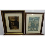 Jack Yeats Print “The Shanachie” & Print - Ian Kemmis, Leonardo Faci (2)