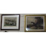 Two antique Steel Equestrian Engravings – “The Dublin 1858” by Ackermann & Master of the Hunt
