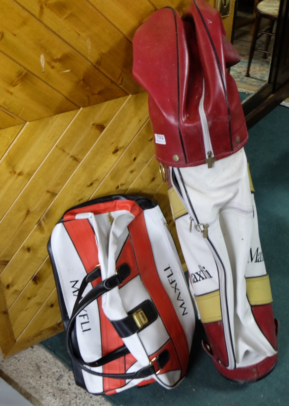 Golf Bag and various other carrying bags/suitcases