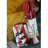 Golf Bag and various other carrying bags/suitcases