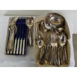 Collection Sl Pl Cutlery, incl. a dinner service - forks, soups etc, a