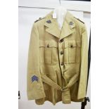Australian military WWII / WW2 era officer’s uniform consisting of; i) tunic complete with