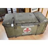 WWI / WW1 medical chest, belonged to Australian soldier George Patterson, who went on to form