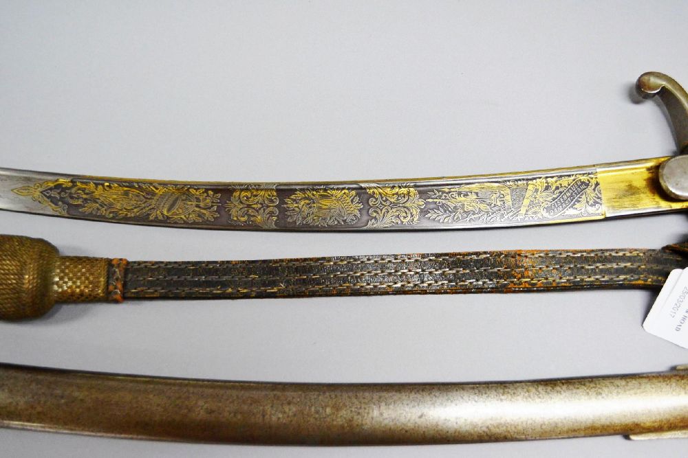 A choice antique Imperial German cavalry officers sword with scabbard by I.M. Esser of Cologne. ( - Bild 4 aus 9