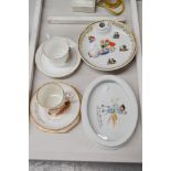 Paragon Princess Elizabeth Aynsley Queen, Grimwade, Winton ware baby bowl and a Limoges example,