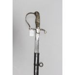 German army NCOs sword with scabbard