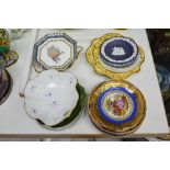 Collection of plates and dishes, to include Wedgwood, Limoges etc