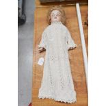 Antique Armand Marseille doll, approx 52cm H