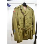 Australian military WWII / WW2 era officer’s tunic by Chorley of Sydney (dated 1943) complete with