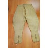 Australian military pair of jodhpurs by Kitchener & Co. of Sydney, appear to be 1930s era.