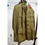 Choice Australian military WWII / WW2 era officer’s uniform consisting of: i) tunic by Chorley of