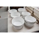 Twelve Keno white bowls (12)