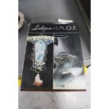 Lalique PAR LALIQUE, hard back reference book with cover. Provenance Ex Leo Schofield.