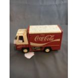 Original COCA COLA Buddy L tin plate delivery truck.