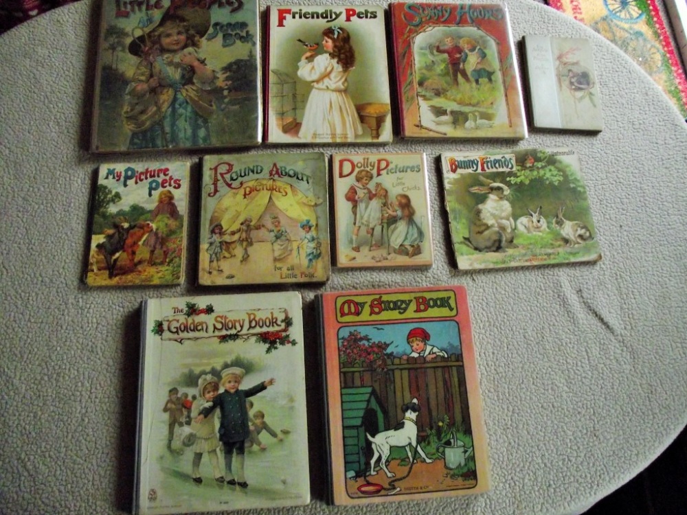 10 CHILDRENS BOOKS PUBLISHED BY ERNEST NISTER - Children's Illustrated - Round About Pictures (for