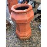 Terracotta Chimney Pot.