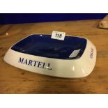 MARTELL Cognac ashtray