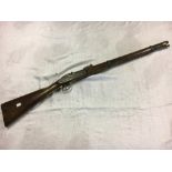 19th. C. percussion capped carbine rifle.