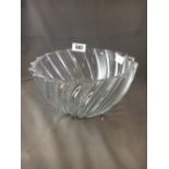 Cut glass centre bowl.