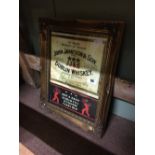 Framed JOHN JAMESON & SON DUBLIN WHISKY advertisement.