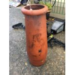 19th. C. terracotta chimney pot.