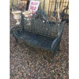 Cast Iron garden Seat. ( second option ).