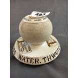 THWAITES SODA WATER ceramic match strike.