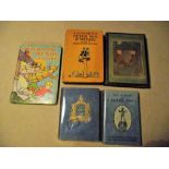 5 X Various Editions of Peter Pan. - Children's Illustrated. - Peter Pan and Wendy by J.M.