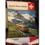 Advertising Rail poster. Schweiz / Berner Oberland.
