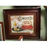 COWAN'S No 4 Whiskey advertisement.
