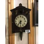 Bakelite cuckoo clock.