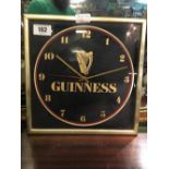 1970's GUINNESS advertising clock.