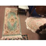 Two small rugs.