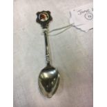 Silver and enamel Newry Harriers 1934 spoon.