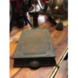 Early 20th. C. cast iron chemist's scales.