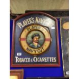 PLAYER'S NAVY CUT TOBACCO advertisement.