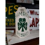 SHAMROCK WHISKEY jug.