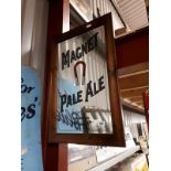 MAGNET PALE ALE advertising mirror.
