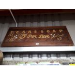 PEARS SOAP 3d Per Bar hand painted plaque.