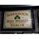 SHAMROCK Irish Whiskey Greenmount Distillery Dublin advertisement.