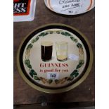 GUINNESS IS GOOD FOR YOU advertising tray.