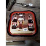 PIPER EXPORT LAGER advertising tray.