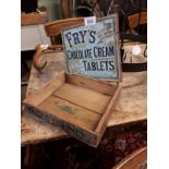 19th. C. FRY'S CHOCOLATE advertising box.