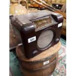 1950's Bakelite radio.