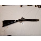 19th. C. brass barrelled blunderbuss.